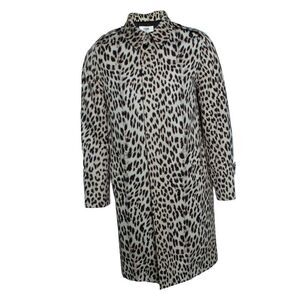 Celine, Leopard print trench coat
